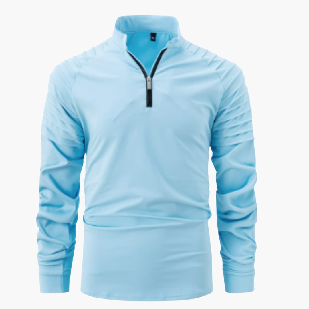 Men's Half-Zip Long Sleeve Sweater