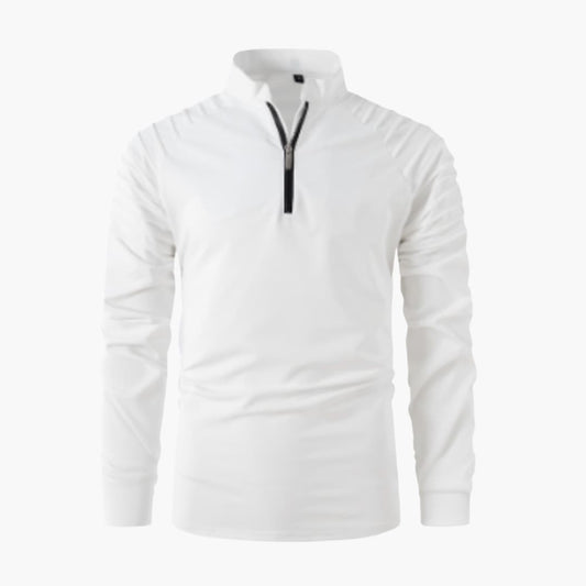 Men's Half-Zip Long Sleeve Sweater