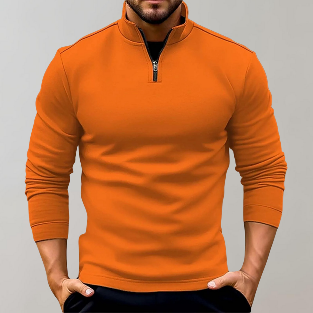 Men's Half-Zip Pullover Sweater