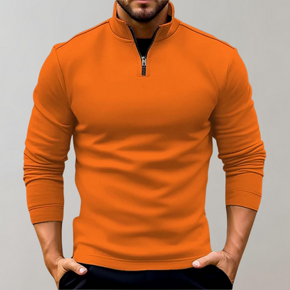 Men's Half-Zip Pullover Sweater