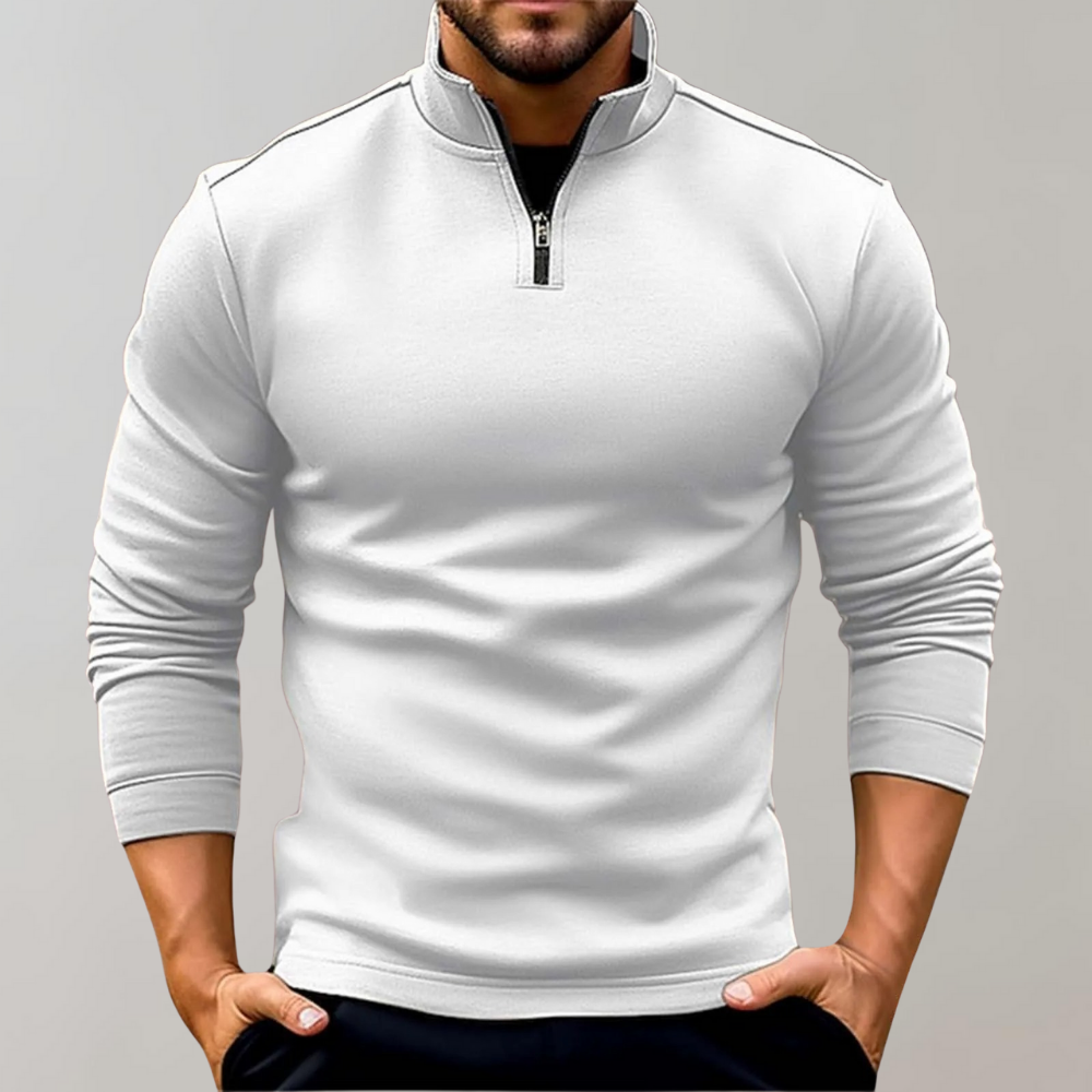 Men's Half-Zip Pullover Sweater