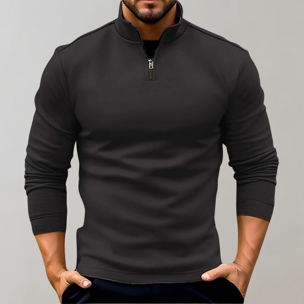 Men's Half-Zip Pullover Sweater