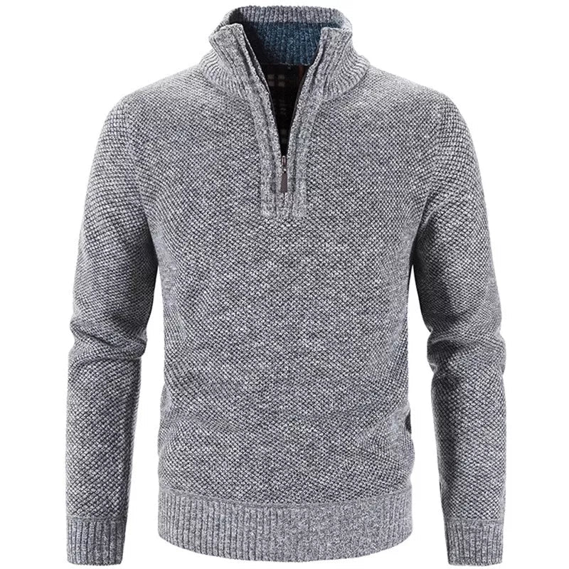 Men's Half Zip Sweater - Comfortable and Stylish Layering