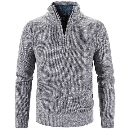 Men's Half Zip Sweater - Comfortable and Stylish Layering