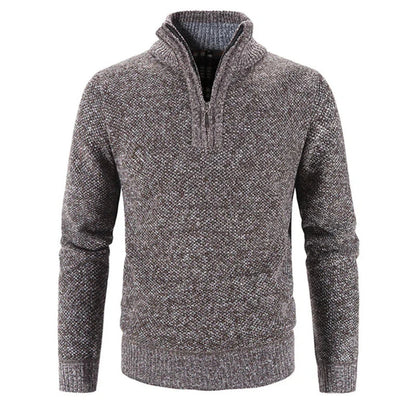 Men's Half Zip Sweater - Comfortable and Stylish Layering