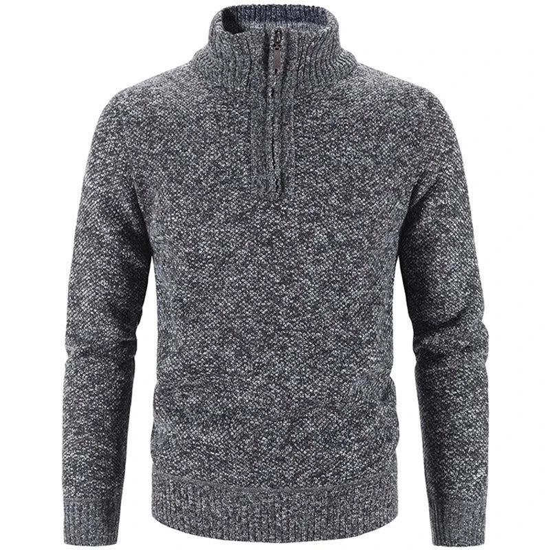 Men's Half Zip Sweater - Comfortable and Stylish Layering