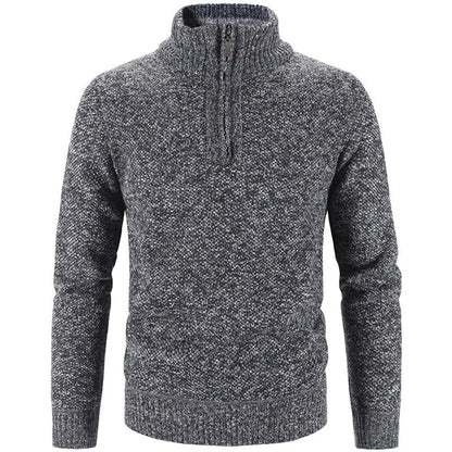 Men's Half Zip Sweater - Comfortable and Stylish Layering