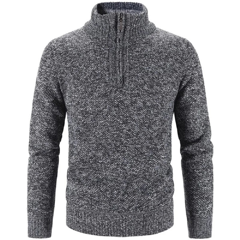Men's Half Zip Sweater - Comfortable and Stylish Layering