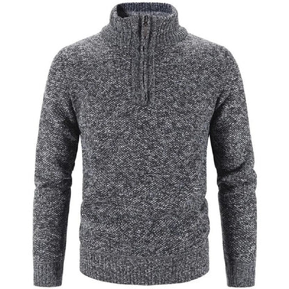 Men's Half Zip Sweater - Comfortable and Stylish Layering