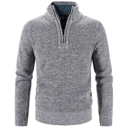 Men's Half Zip Sweater - Comfortable and Stylish Layering