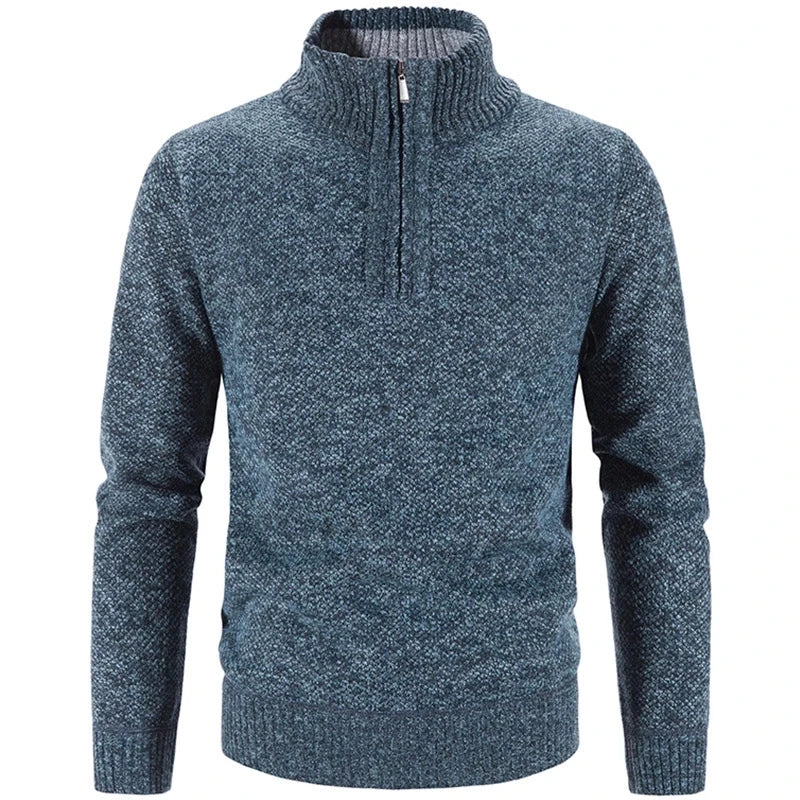 Men's Half Zip Sweater - Comfortable and Stylish Layering