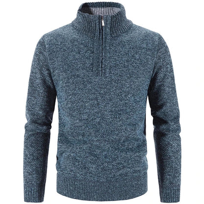 Men's Half Zip Sweater - Comfortable and Stylish Layering