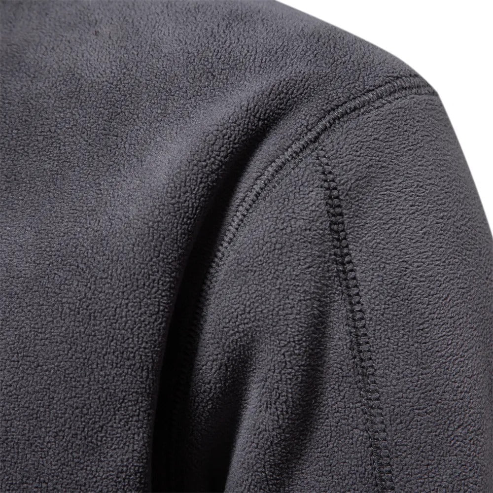 Men's Half-Zip Sweater for Cozy Autumn Wear