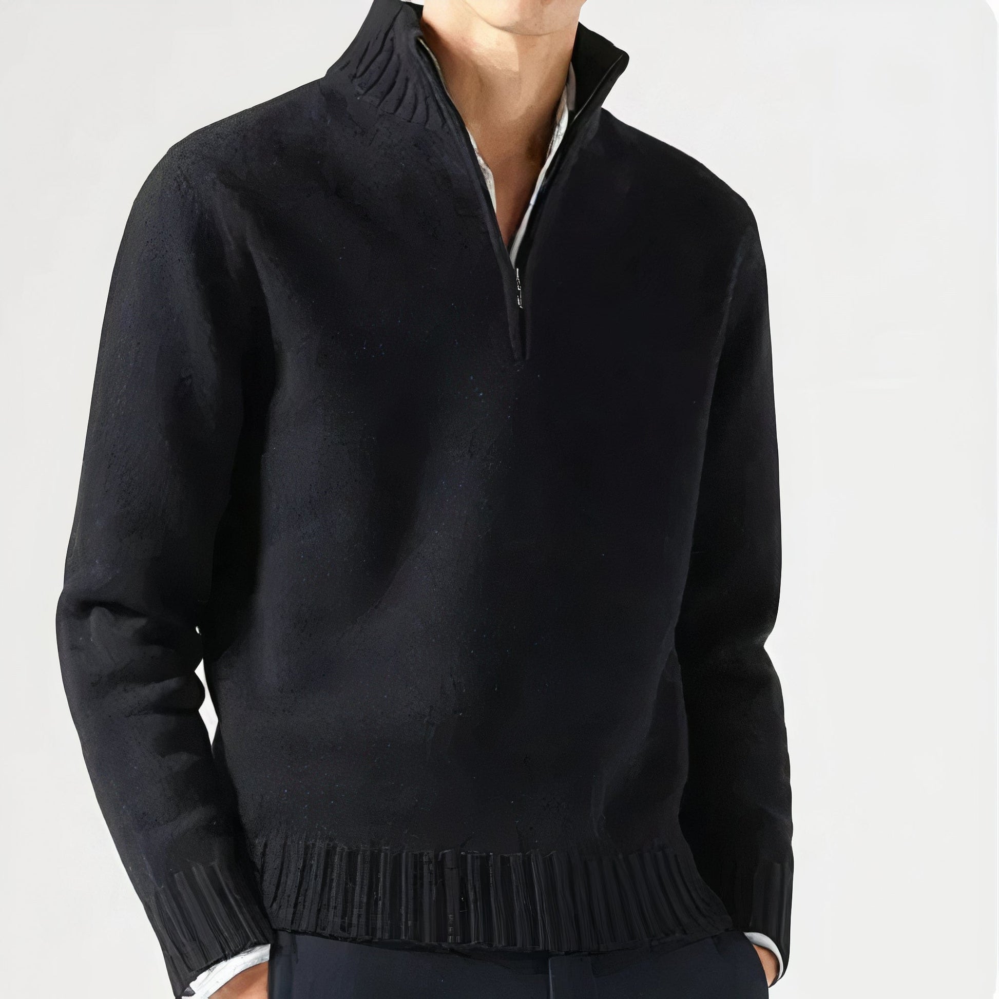 Men’s Half Zip Sweater for Winter