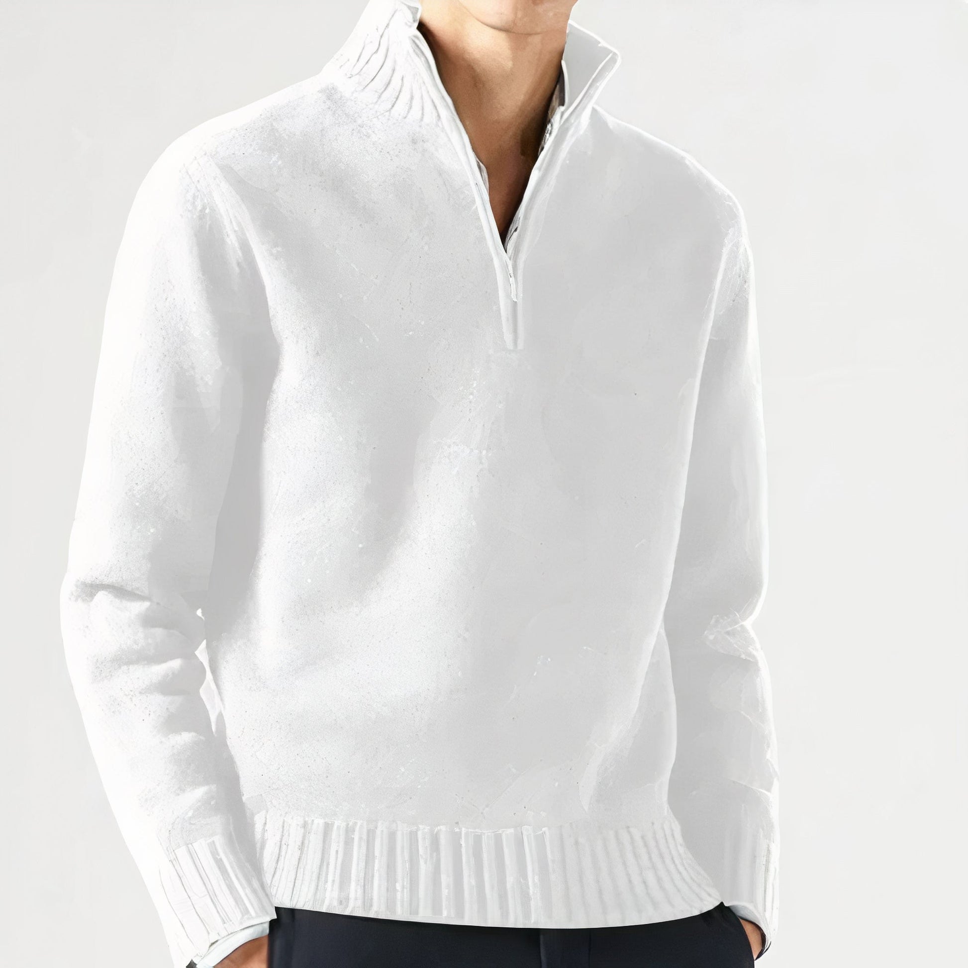 Men’s Half Zip Sweater for Winter
