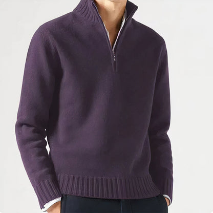 Men’s Half Zip Sweater for Winter