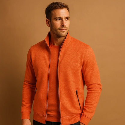 Men's Handmade Zip-Up Vest