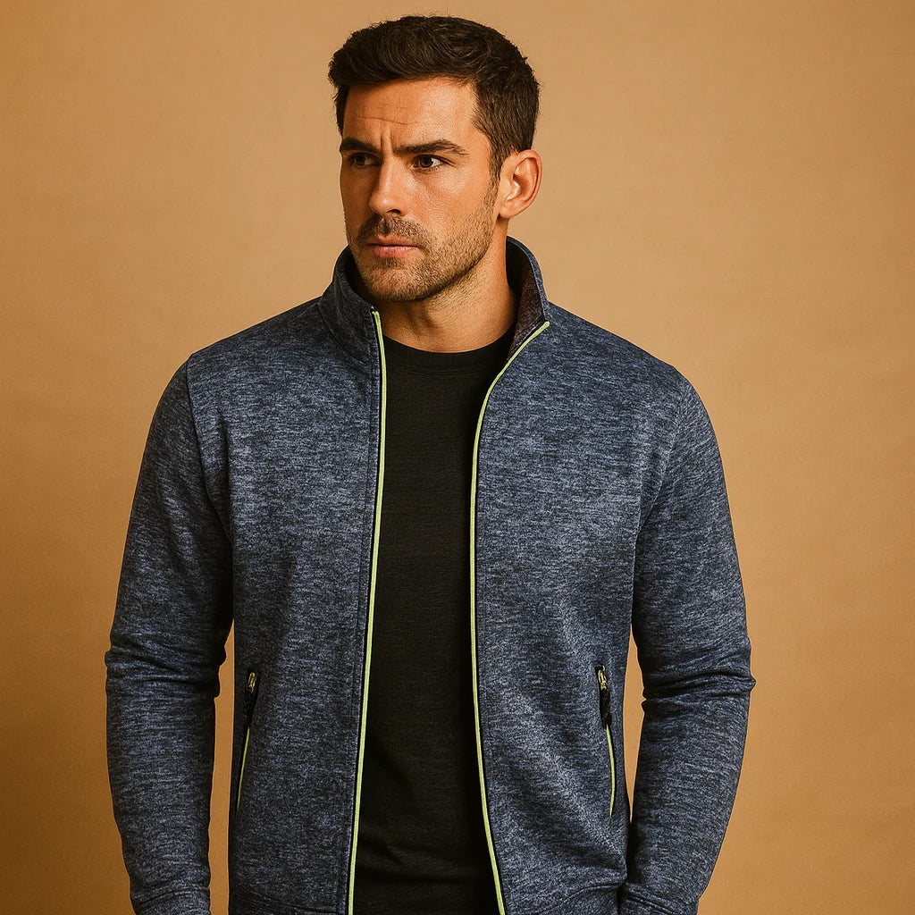 Men's Handmade Zip-Up Vest
