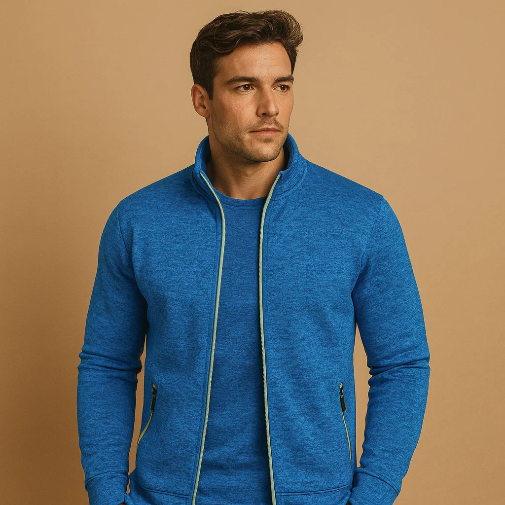 Men's Handmade Zip-Up Vest