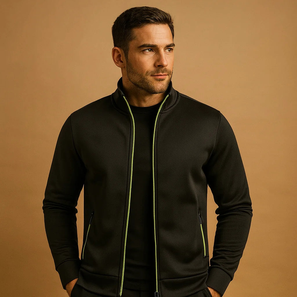 Men's Handmade Zip-Up Vest