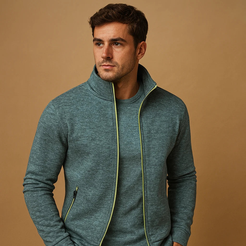 Men's Handmade Zip-Up Vest