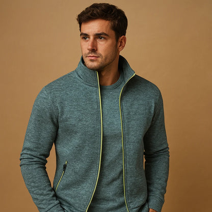 Men's Handmade Zip-Up Vest