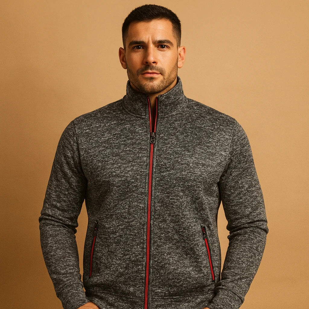 Men's Handmade Zip-Up Vest