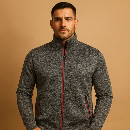 Men's Handmade Zip-Up Vest