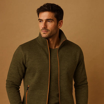 Men's Handmade Zip-Up Vest