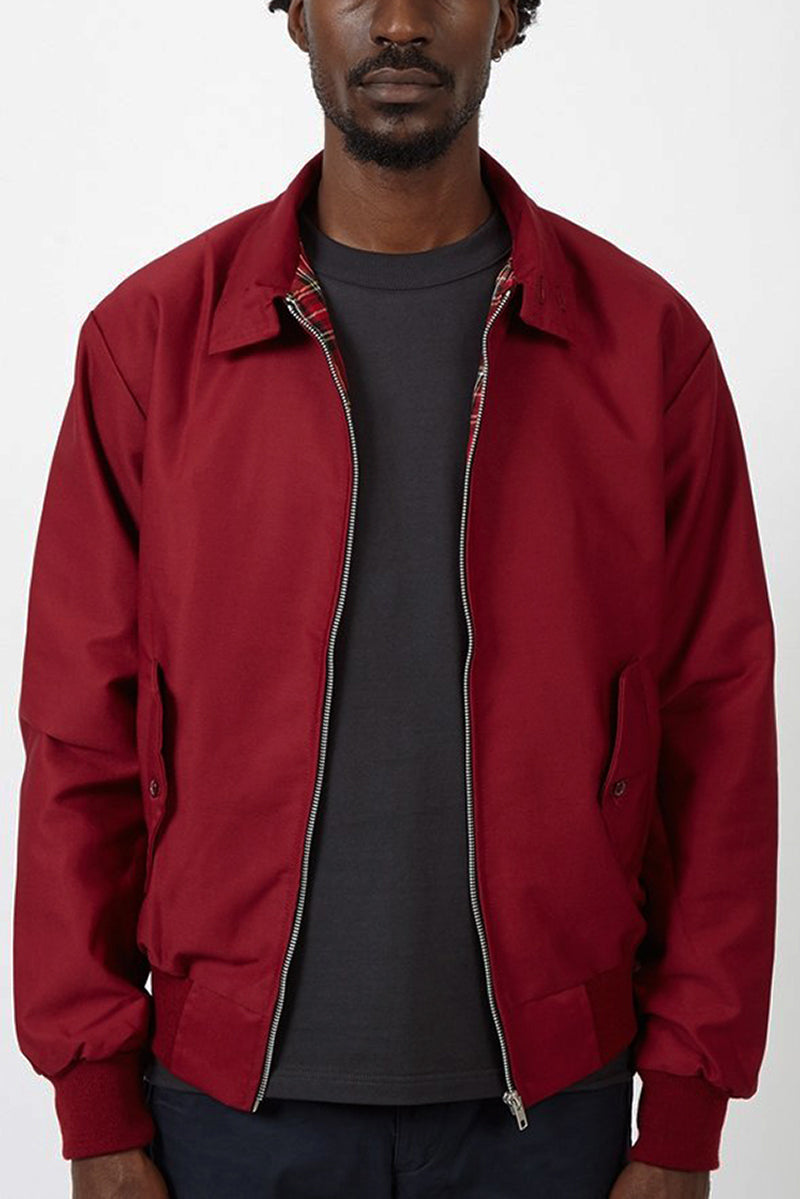 Men's Harrington Cardigan with Multi-Layer Lining