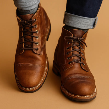 Men's High-Top Stylish Warm Boots