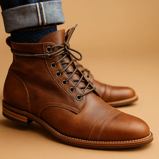 Men's High-Top Stylish Warm Boots