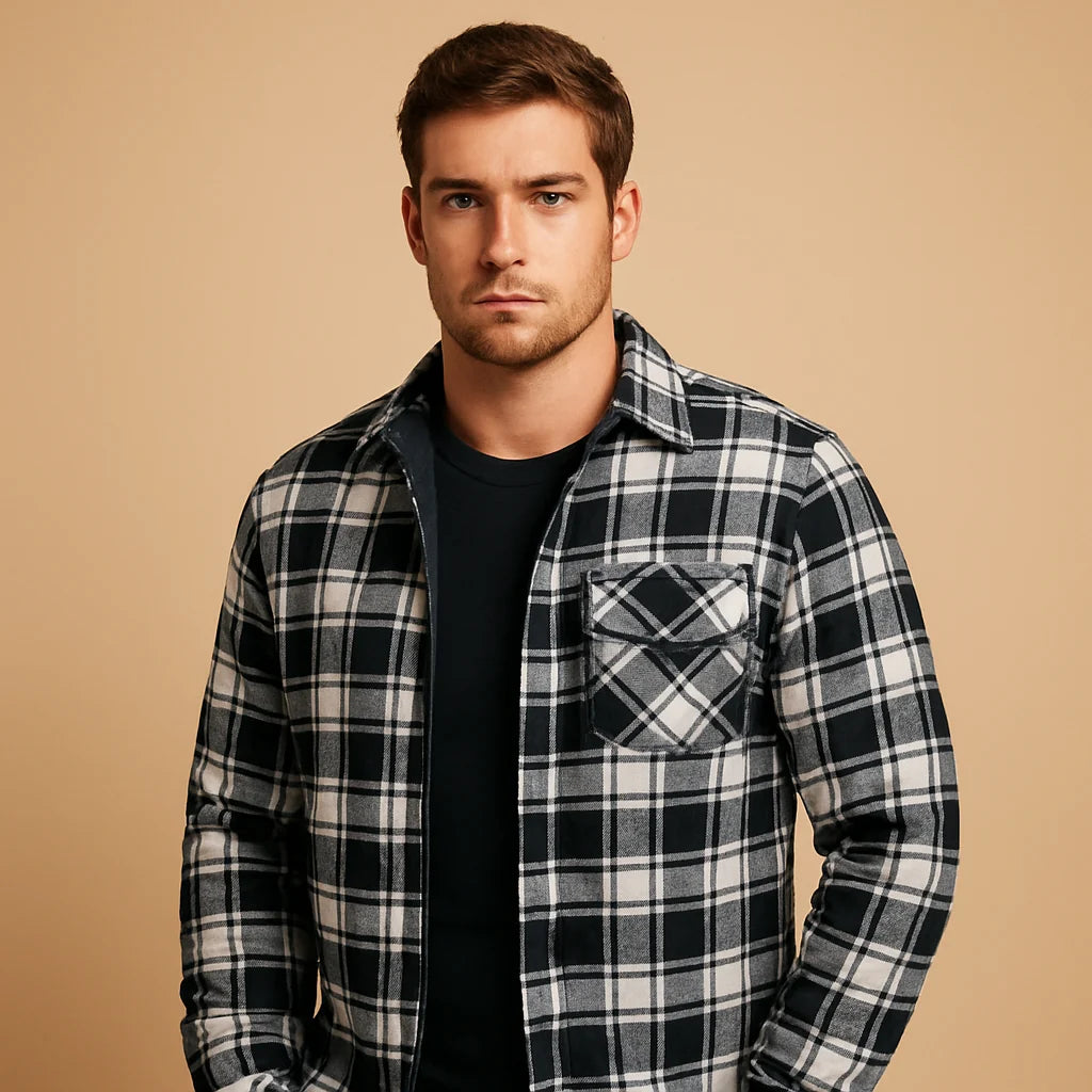 Men's Hooded Bomber Jacket Warm Winter Coat