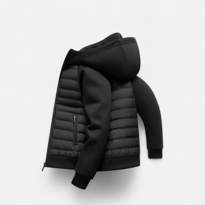 Men's Hooded Lightweight Quilted Puffer Jacket