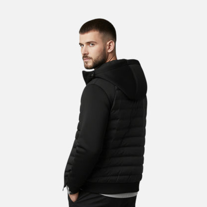 Men's Hooded Lightweight Quilted Puffer Jacket