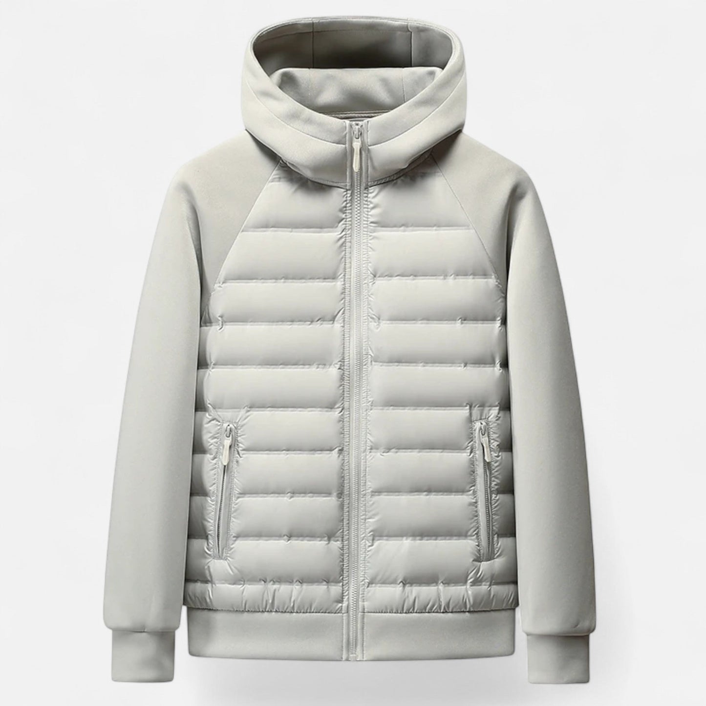 Men's Hooded Lightweight Quilted Puffer Jacket