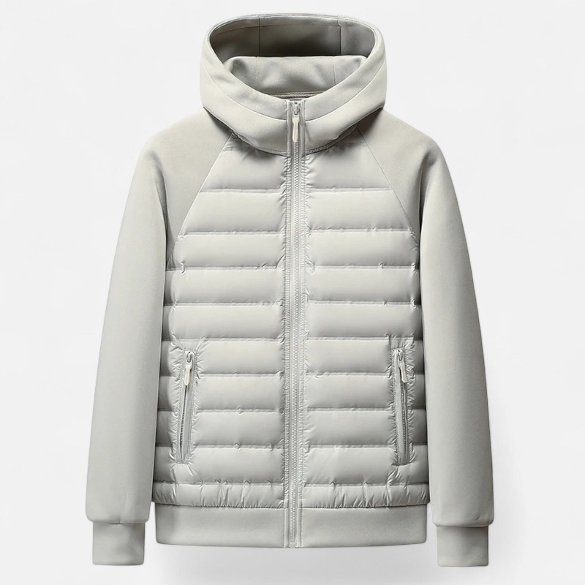 Men's Hooded Lightweight Quilted Puffer Jacket