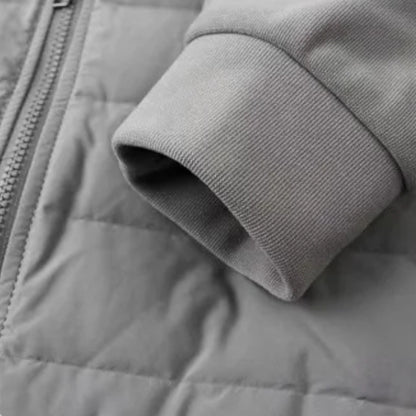 Men's Hooded Lightweight Quilted Puffer Jacket