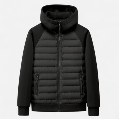 Men's Hooded Lightweight Quilted Puffer Jacket