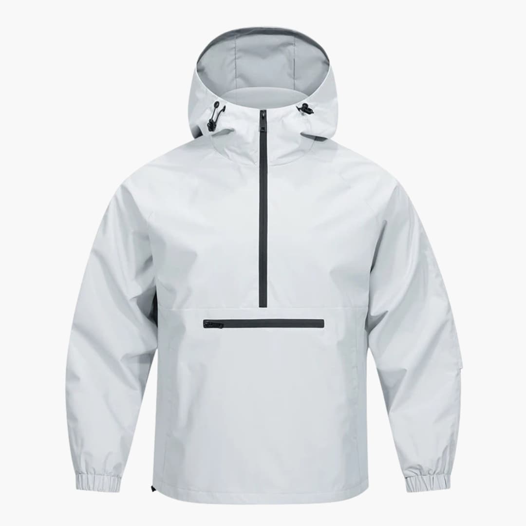 Men's Hooded Softshell Jacket with Zip Pocket