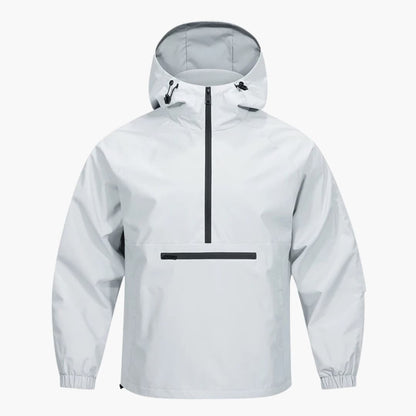 Men's Hooded Softshell Jacket with Zip Pocket
