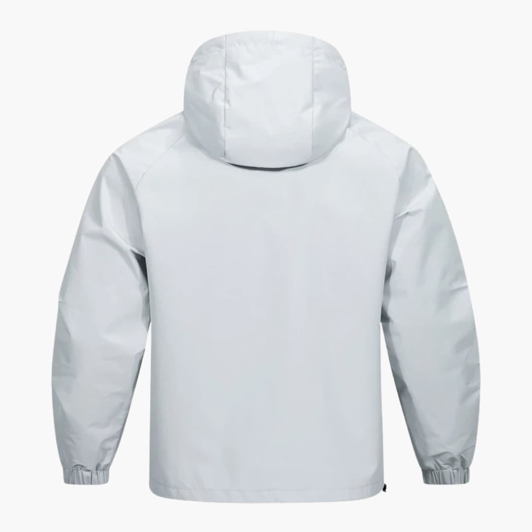 Men's Hooded Softshell Jacket with Zip Pocket