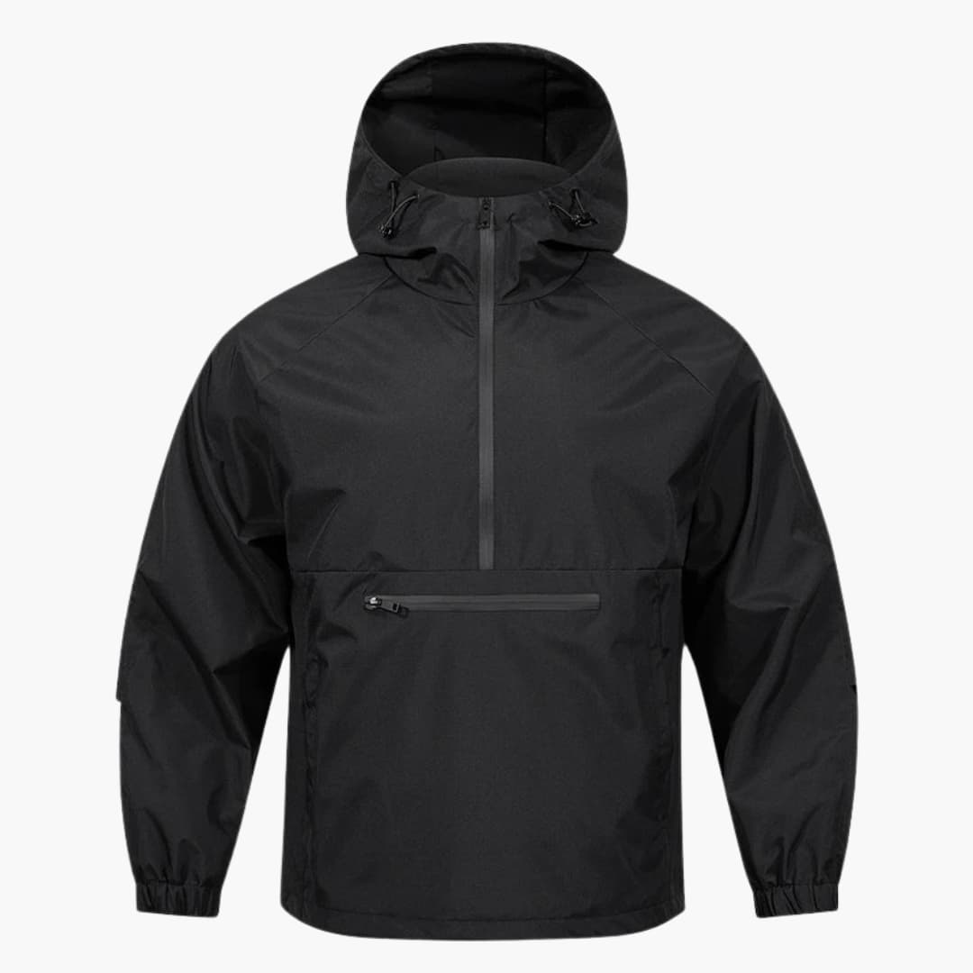 Men's Hooded Softshell Jacket with Zip Pocket