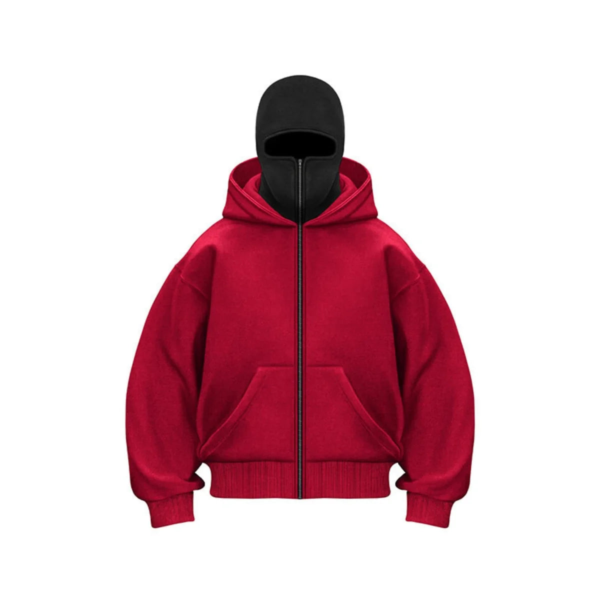 Men's Hooded Sports Sweatshirt with Balaclava