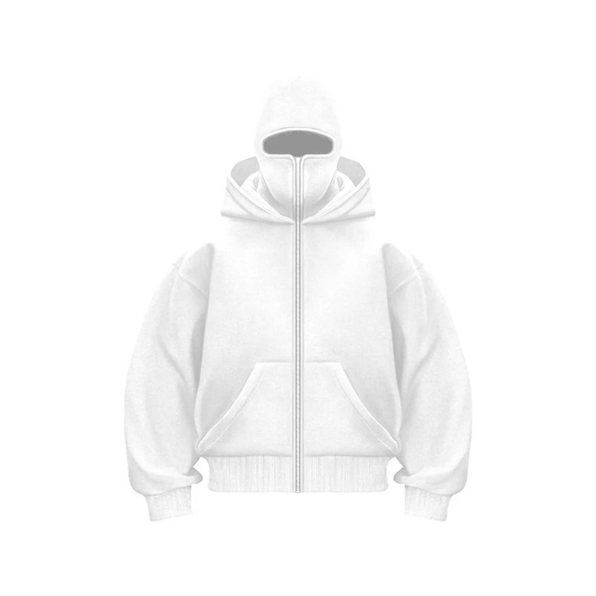 Men's Hooded Sports Sweatshirt with Balaclava