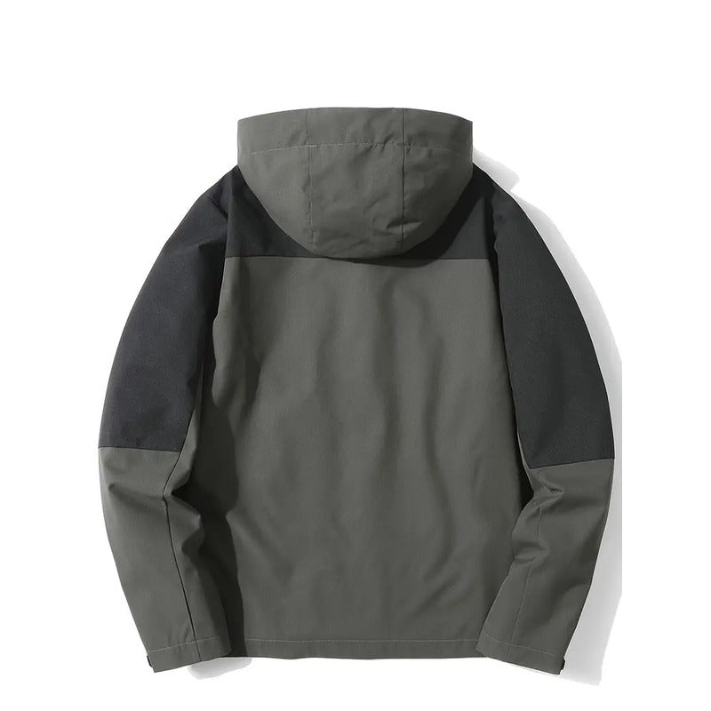 Men's Hooded Windbreaker Jacket