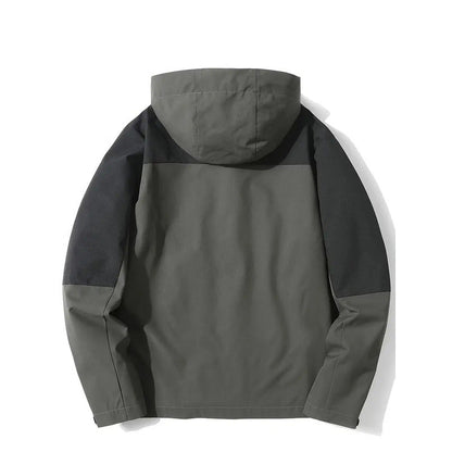 Men's Hooded Windbreaker Jacket
