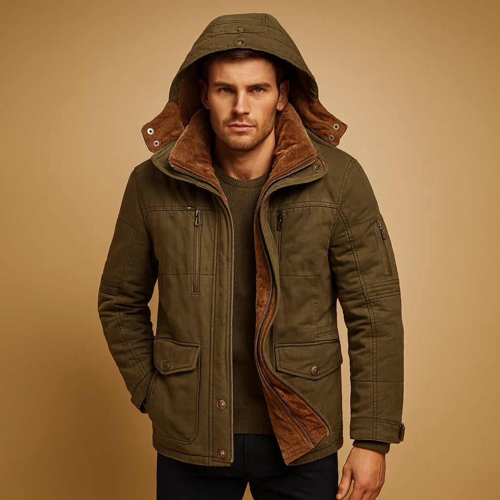 Men's Hooded Winter Coat