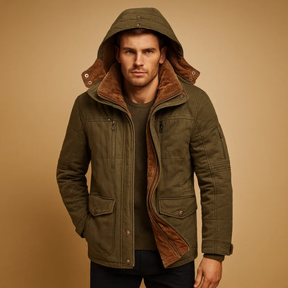 Men's Hooded Winter Coat