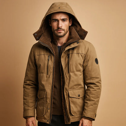 Men's Hooded Winter Coat